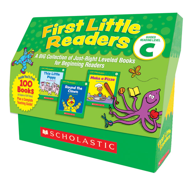 First Little Readers Books, Guided Reading Level C, 5 Copies