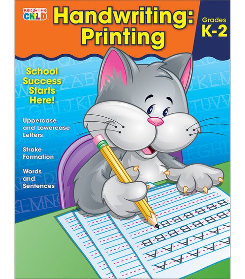 Handwriting: Printing Workbook (Brighter Child)