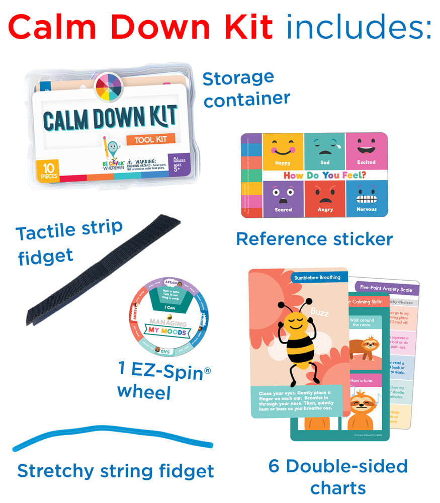 NEW Summer Bridge Essentials Backpack &amp; Calm Down Kit PK-K