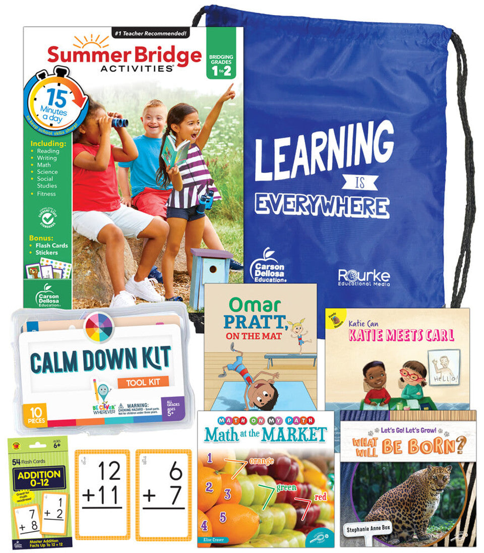 NEW Bridge Essentials Backpack &amp; Calm Down Kit 1-2