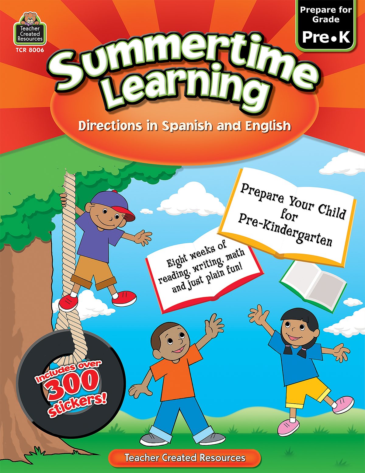 Summertime Learning: English and Spanish (Prep. for PreK)