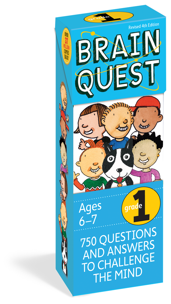 Brain Quest Cards: Grade 1 - KidzSchoolSupply