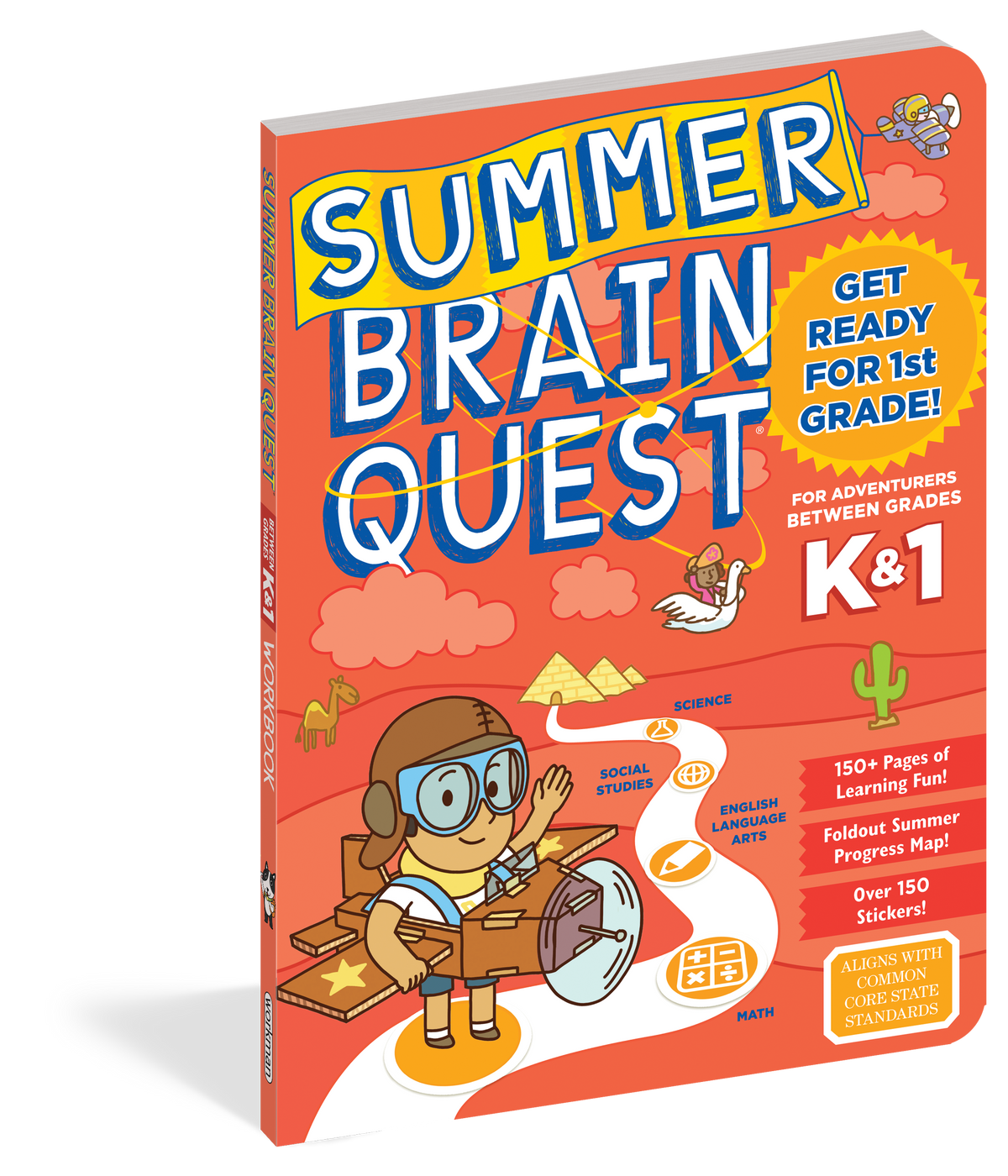 Summer Brain Quest: Grade K  &amp; 1