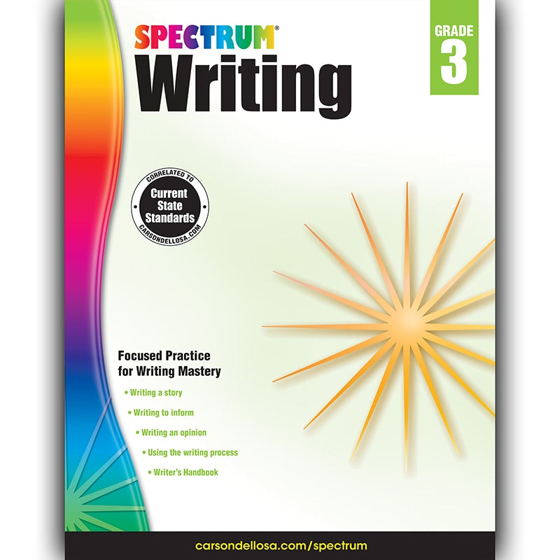 Spectrum Writing, Grade 3