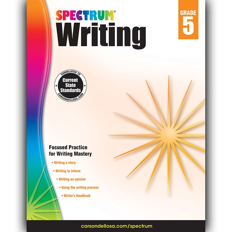 Spectrum Writing, Grade 5