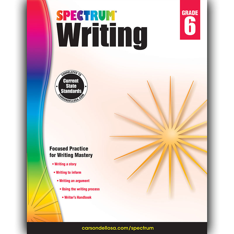 Spectrum Writing, Grade 6