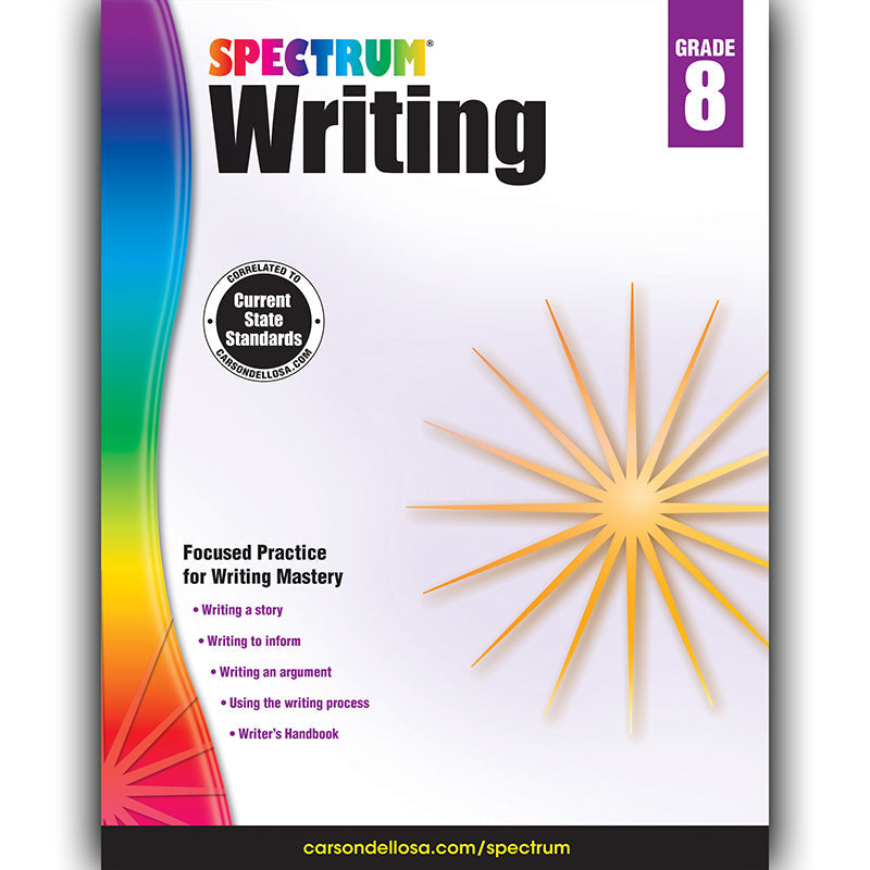 Spectrum Writing, Grade 8