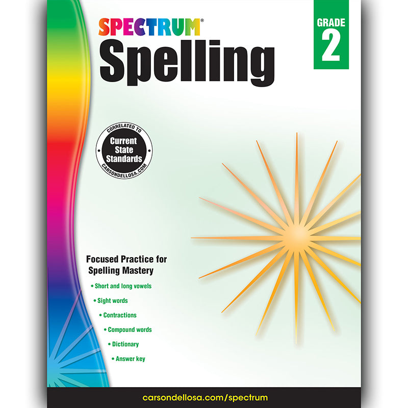 Spectrum Spelling, Grade 2