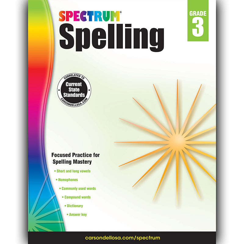 Spectrum Spelling, Grade 3