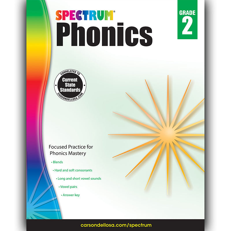 Spectrum Phonics, Grade 2