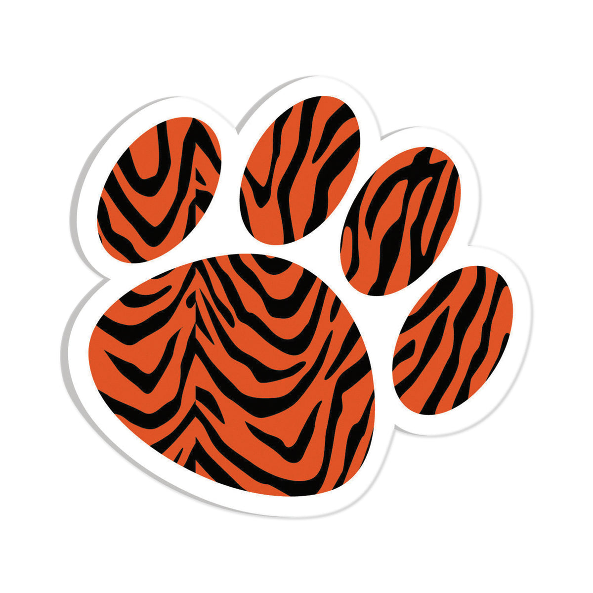 Magnetic Whiteboard Eraser, Tiger Paw, Pack of 6