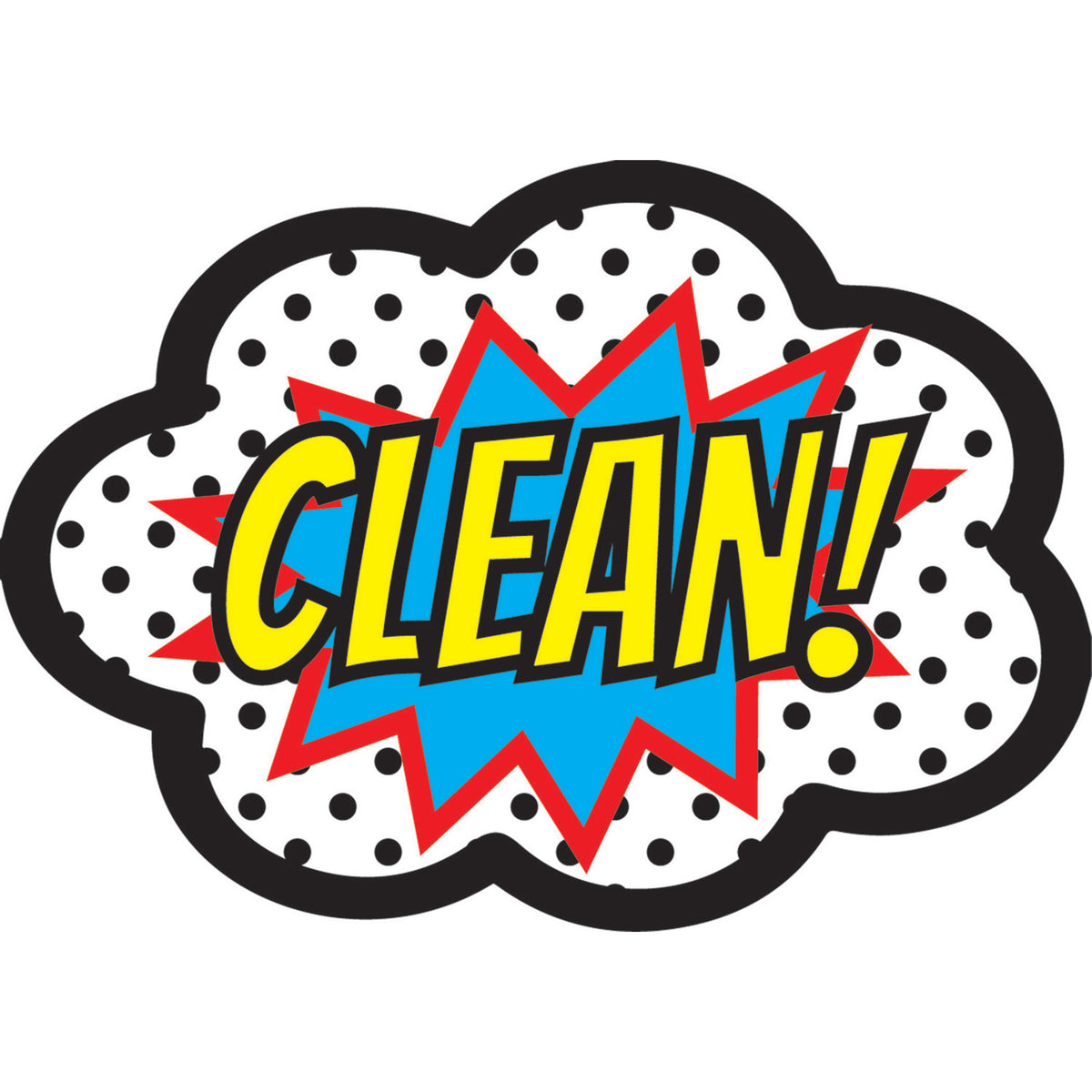 Magnetic Whiteboard Eraser, Superhero Clean!