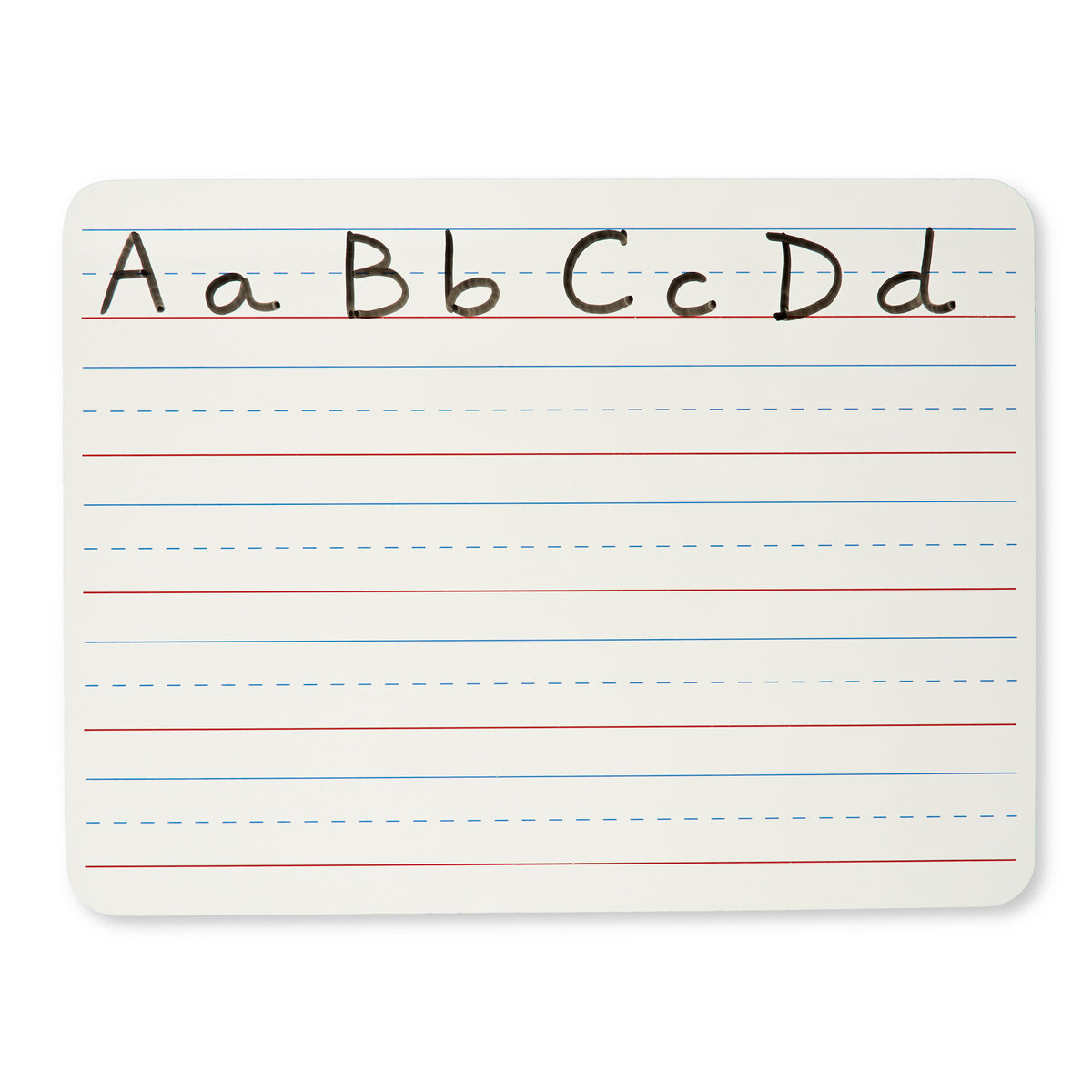 Dry Erase Lap Board, 1-Sided Lined, 9&quot; x 12&quot;, Pack of 12