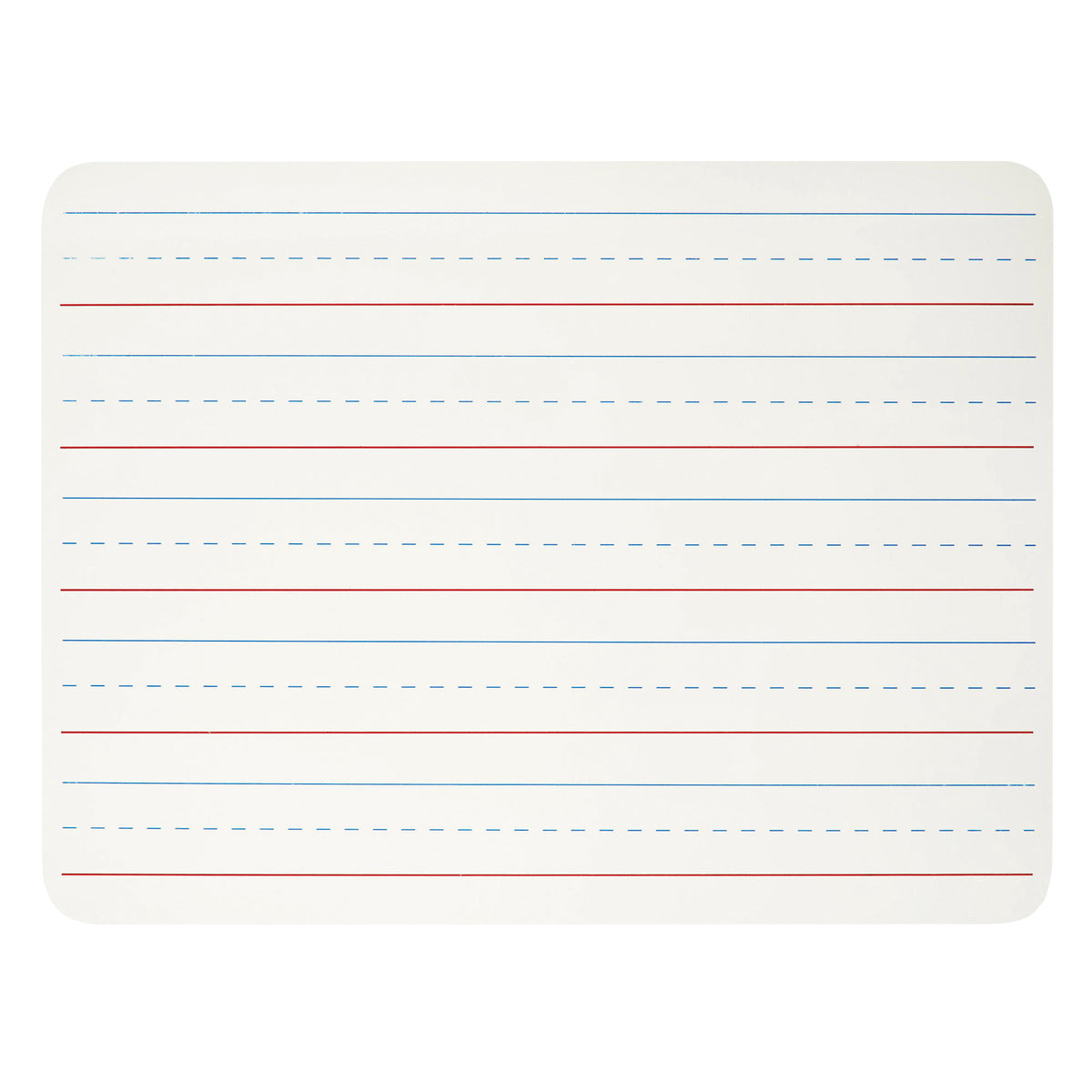 Dry Erase Lap Board, 1-Sided Lined, 9&quot; x 12&quot;, Pack of 12