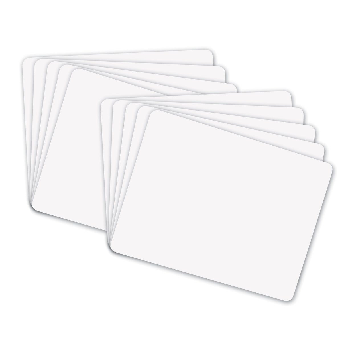 Whiteboard, 1-Sided, Plain, 9&quot; x 12&quot;, 10 Boards