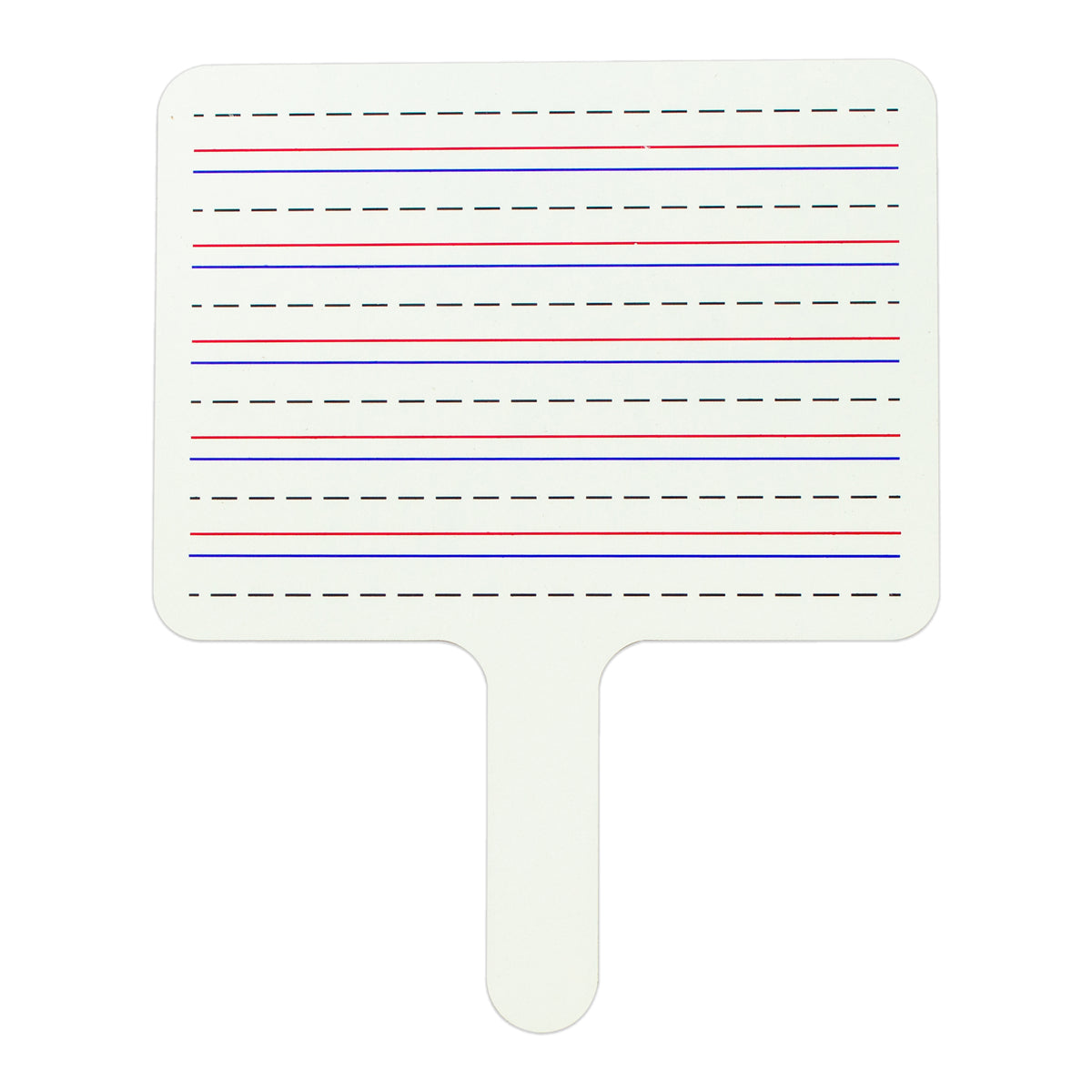 Two-Sided Dry Erase Answer Paddle, Pack of 6