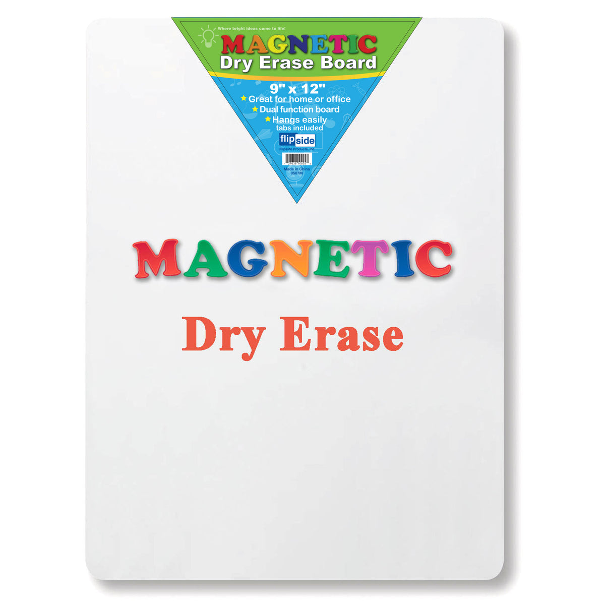 Magnetic Dry Erase Board, 9&quot; x 12&quot;, Pack of 3