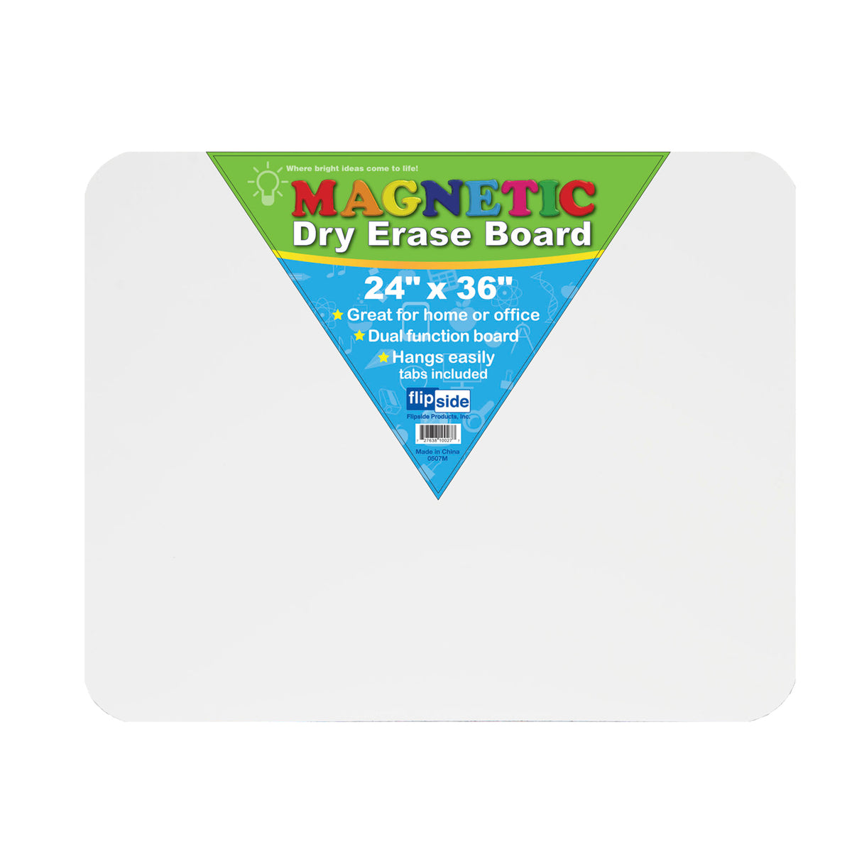 Magnetic Dry Erase Board, 24&quot; x 36&quot;