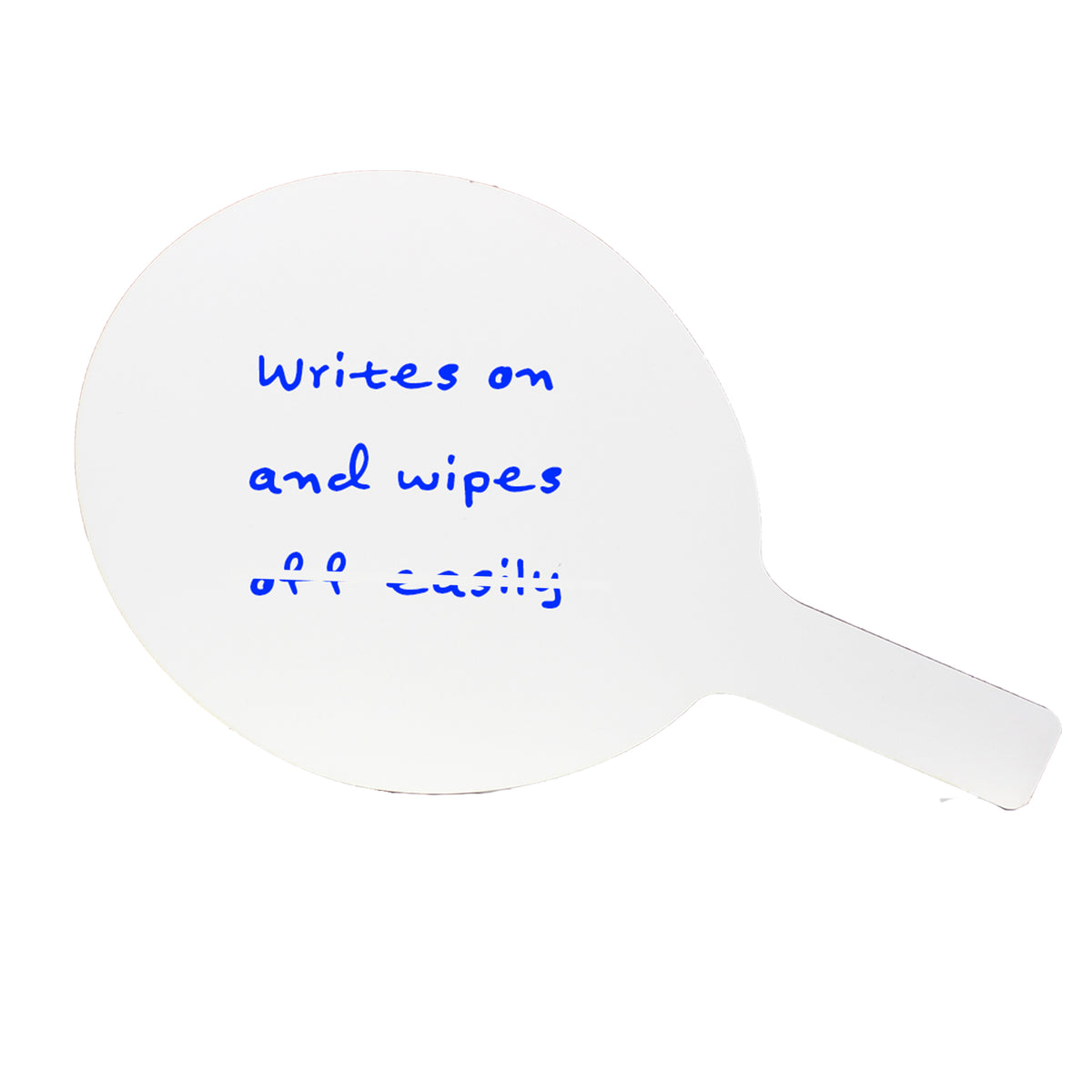 Economy Dry Erase Answer Paddle, Single
