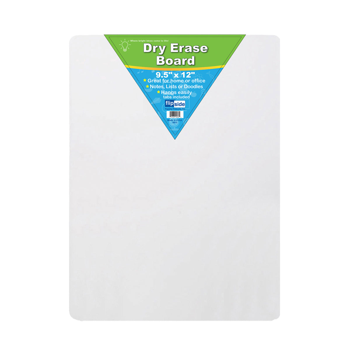 Dry Erase Board, 9.5&quot; x 12&quot;