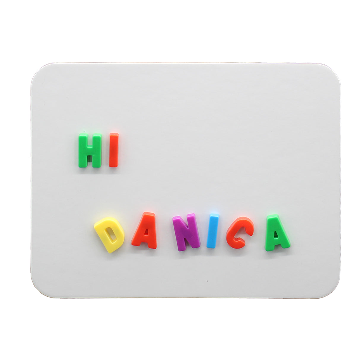 Two-Sided Magnetic Dry Erase Board, Plain-Plain, 9&quot; x 12&quot;
