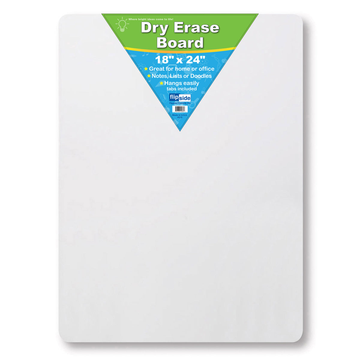 Dry Erase Board, 18&quot; x 24&quot;