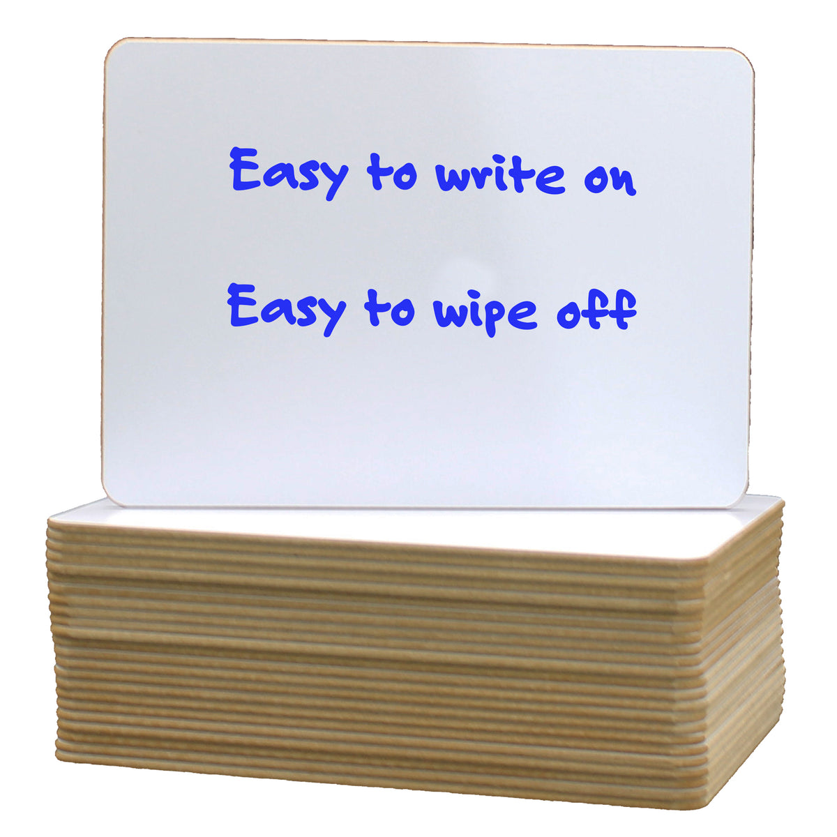 Dry Erase Board, 5&quot; x 7&quot;, Class Pack of 24