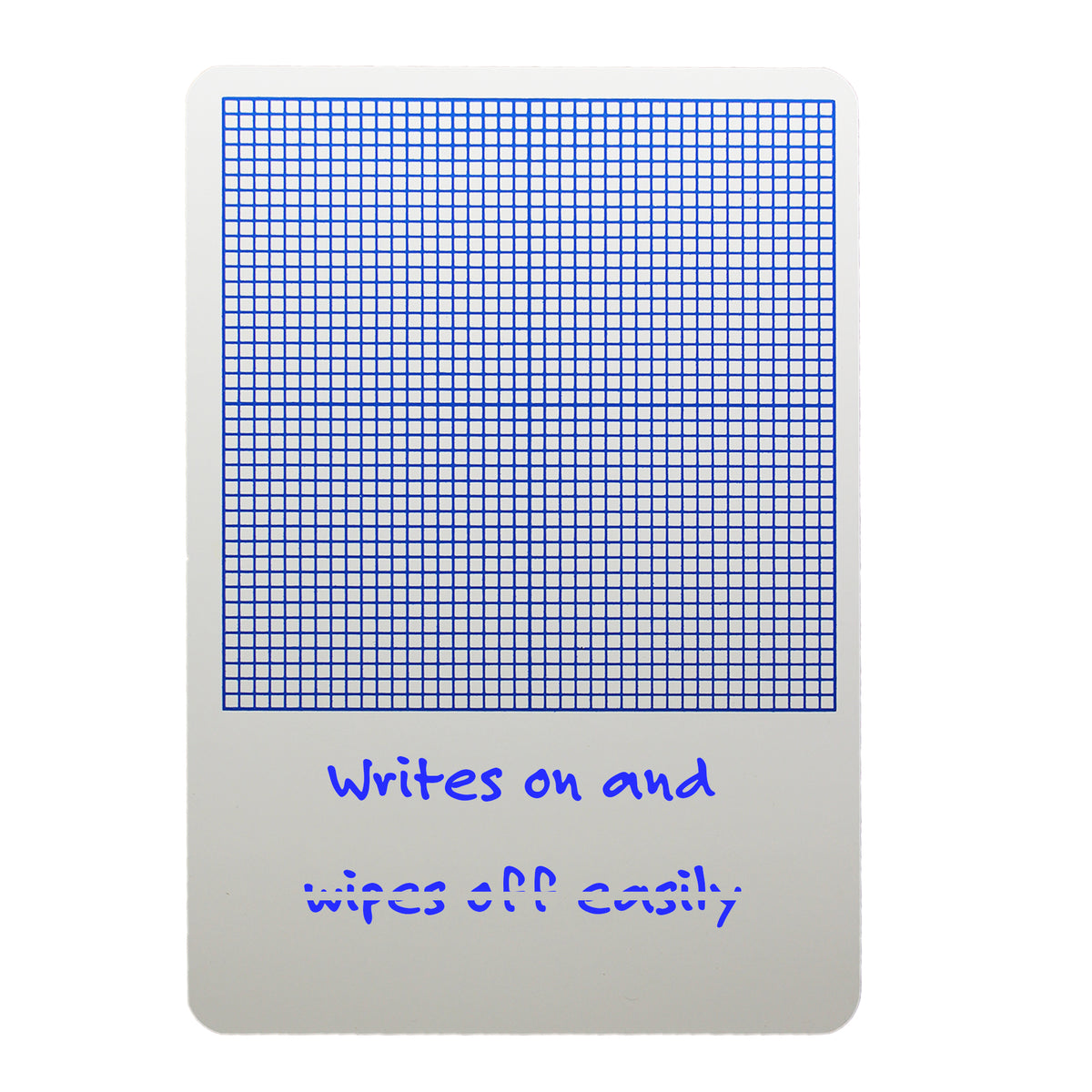 1-4&quot; Graph Dry Erase Board, 11&quot; x 16&quot;, Pack of 12