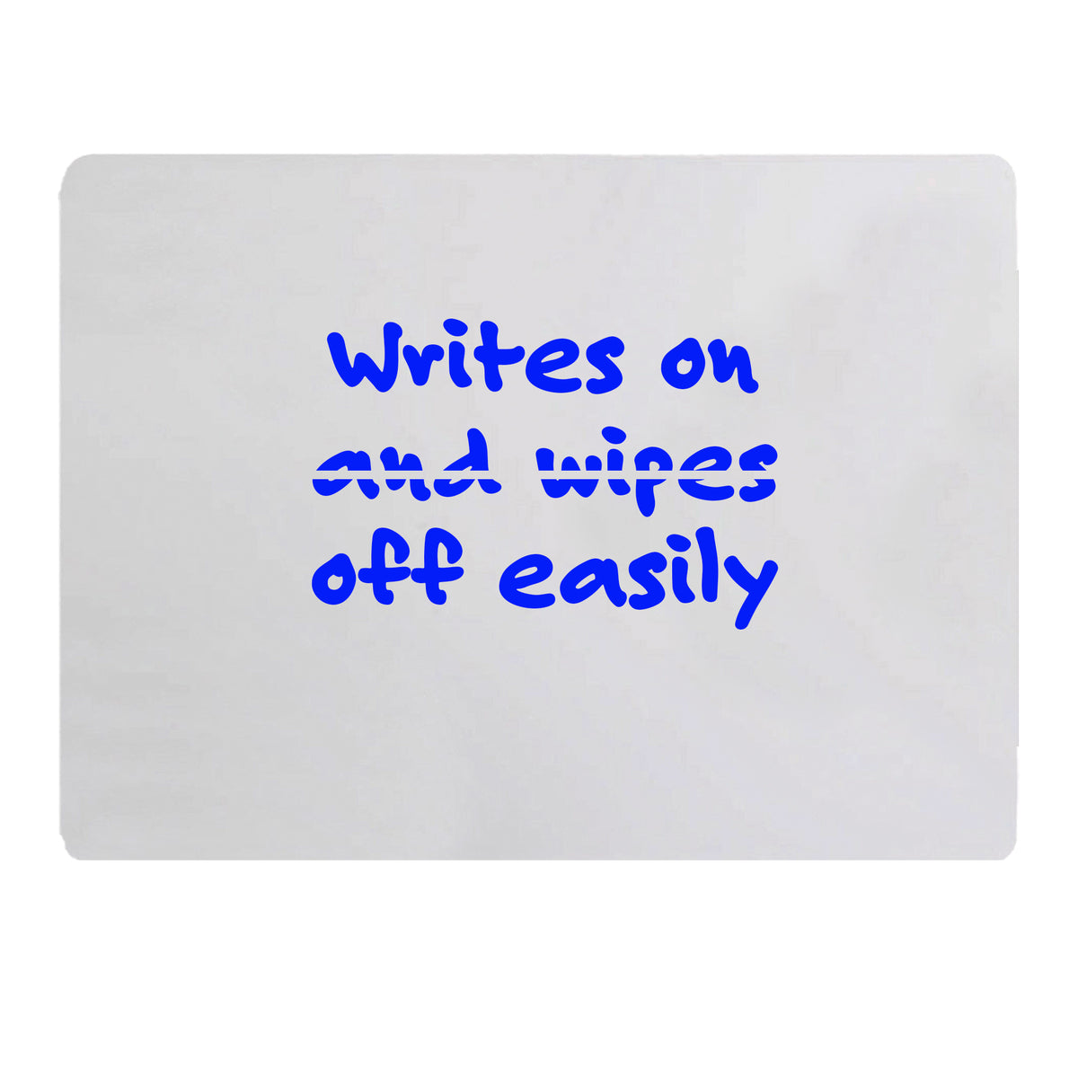 Two-Sided Dry Erase Board, 5&quot; x 7&quot;, White, Pack of 12