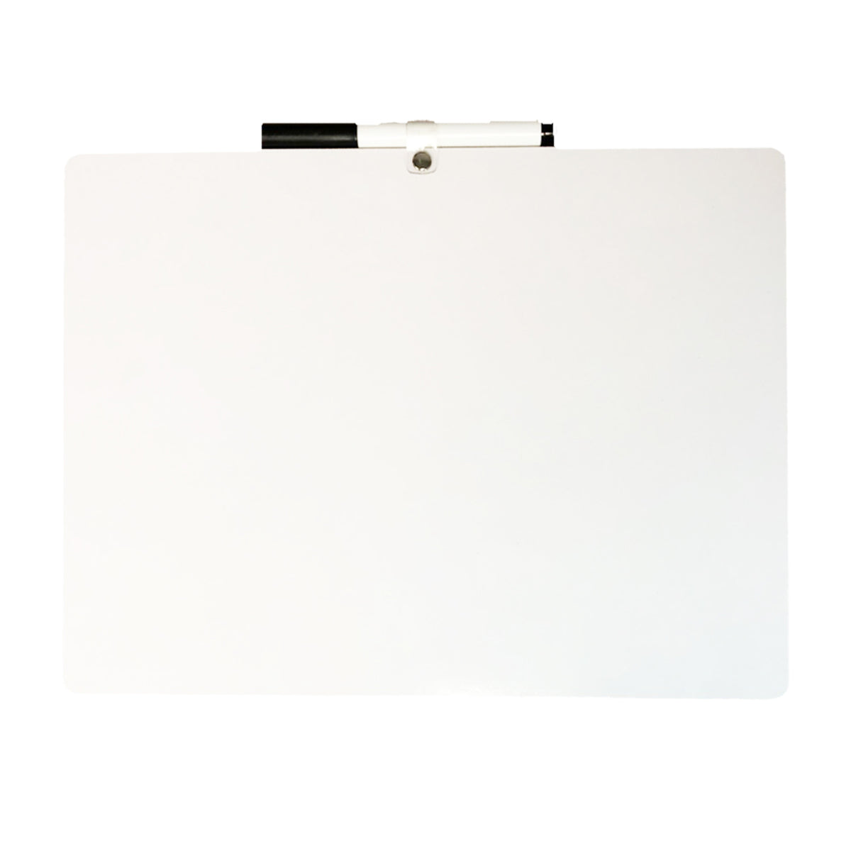 Two-Sided Primary Ruled-Blank Dry Erase Board with Attached Marker, 9&quot; x 12&quot;, Single