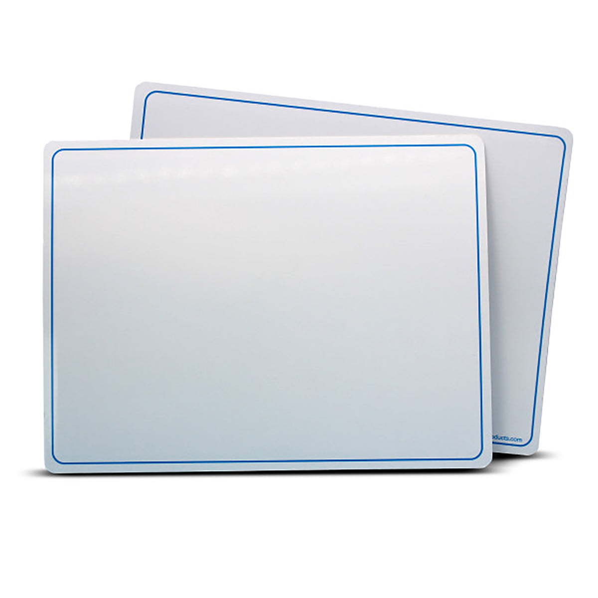 Magnetic Dry Erase Learning Mat, Two-Sided Plain, 9&quot; x 12&quot;, Pack of 24