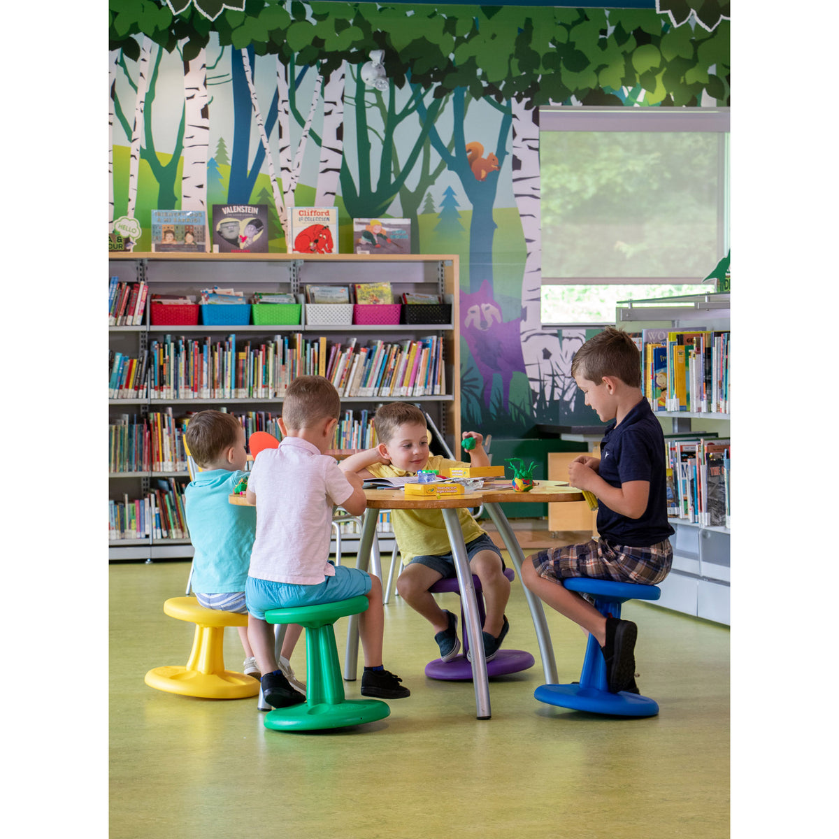 Pre-School Wobble Chair 12&quot; Red