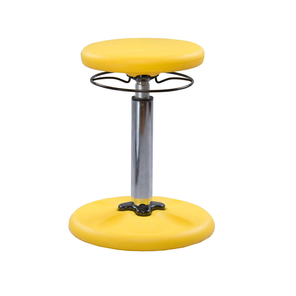 Kids Adjustable Tall Wobble Chair 16.5-24&quot; Yellow