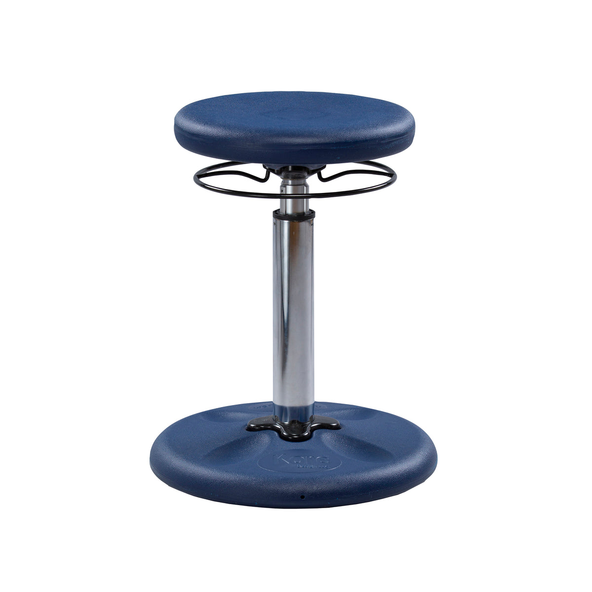 Kids Adjustable Tall Wobble Chair 16.5-24&quot; Dark Blue