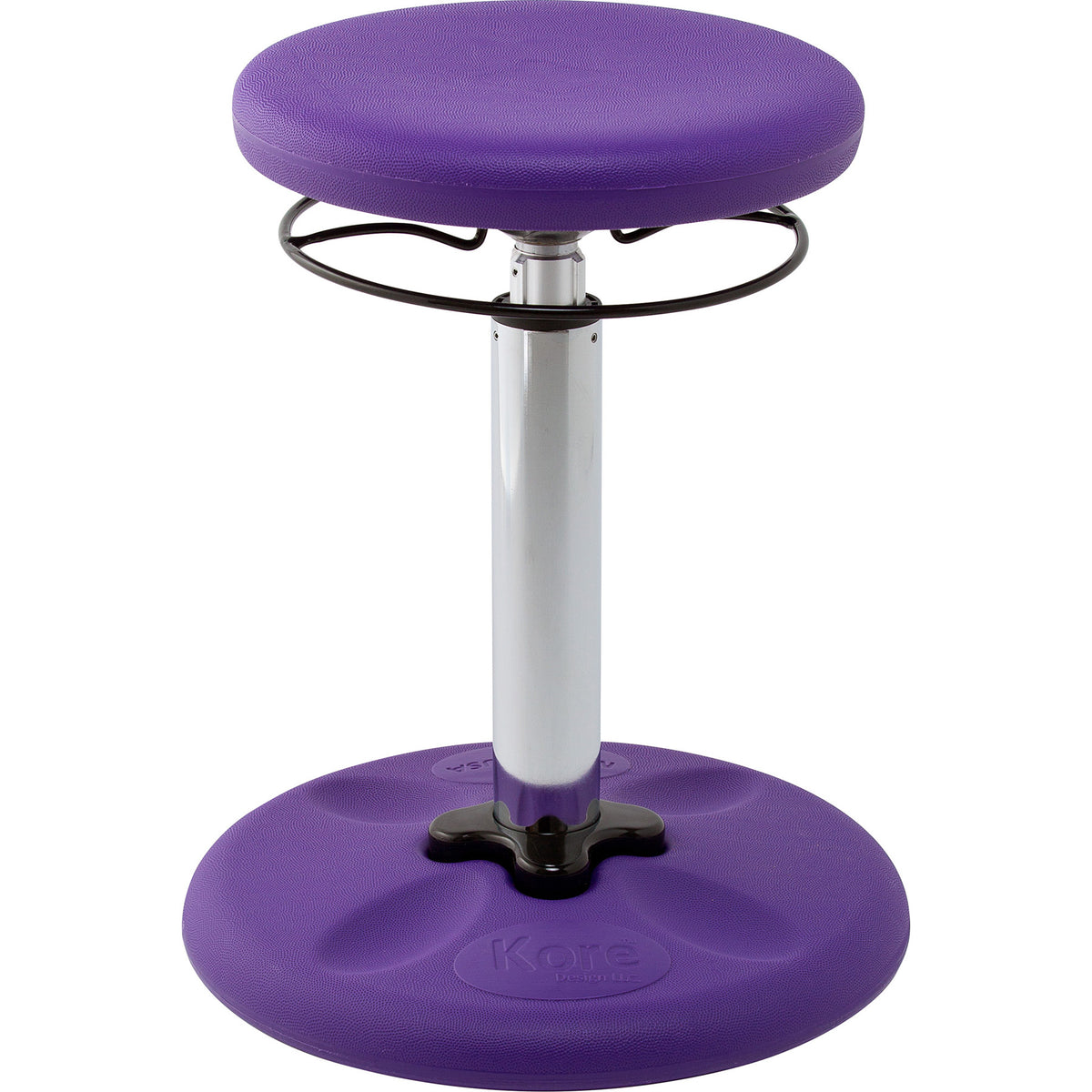 Kids Adjustable Tall Wobble Chair 16.5-24&quot; Purple