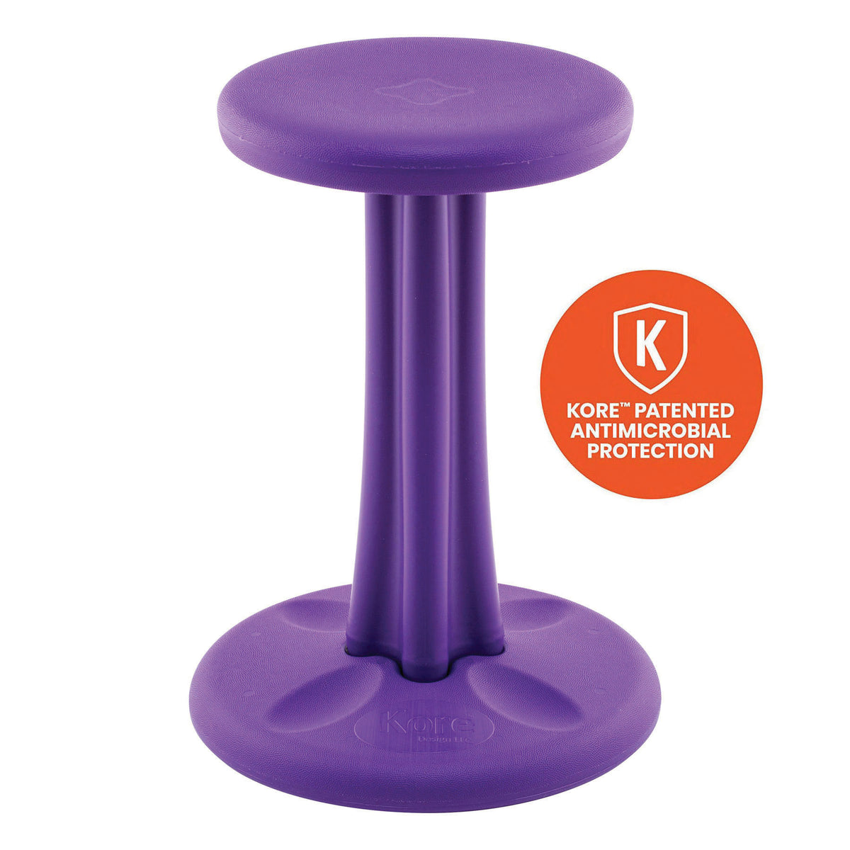 Pre-Teen Wobble Chair 18.7&quot; Purple