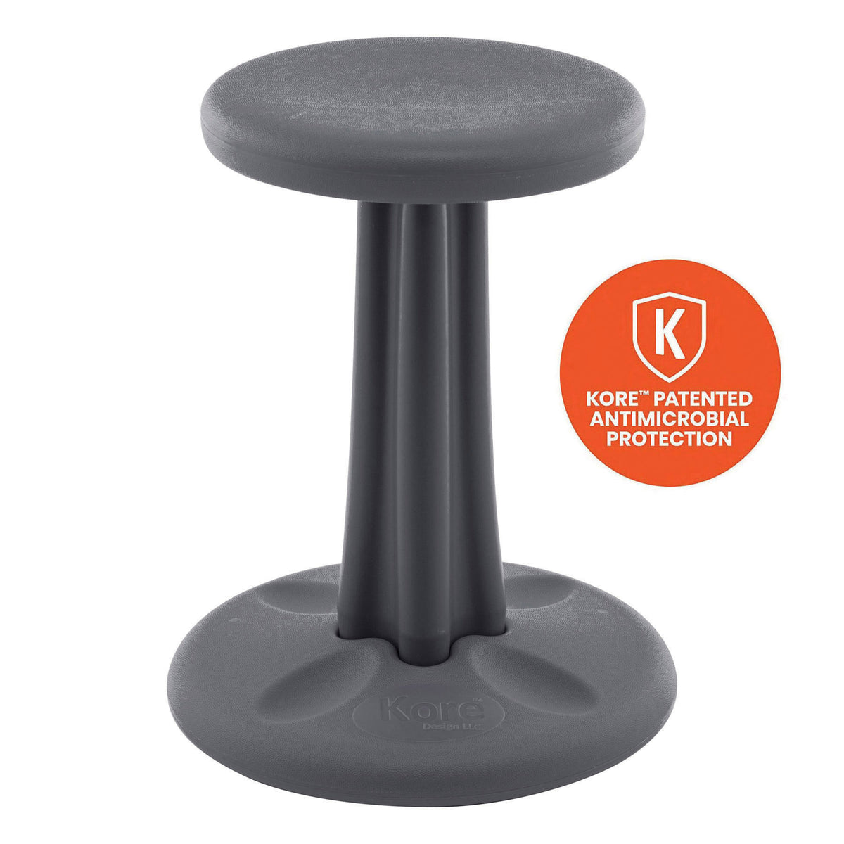 Junior Wobble Chair 16&quot; Grey