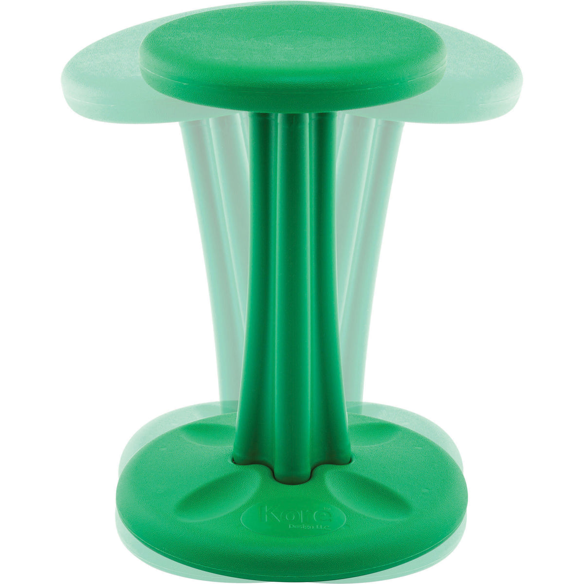 Pre-Teen Wobble Chair 18.7&quot; Green