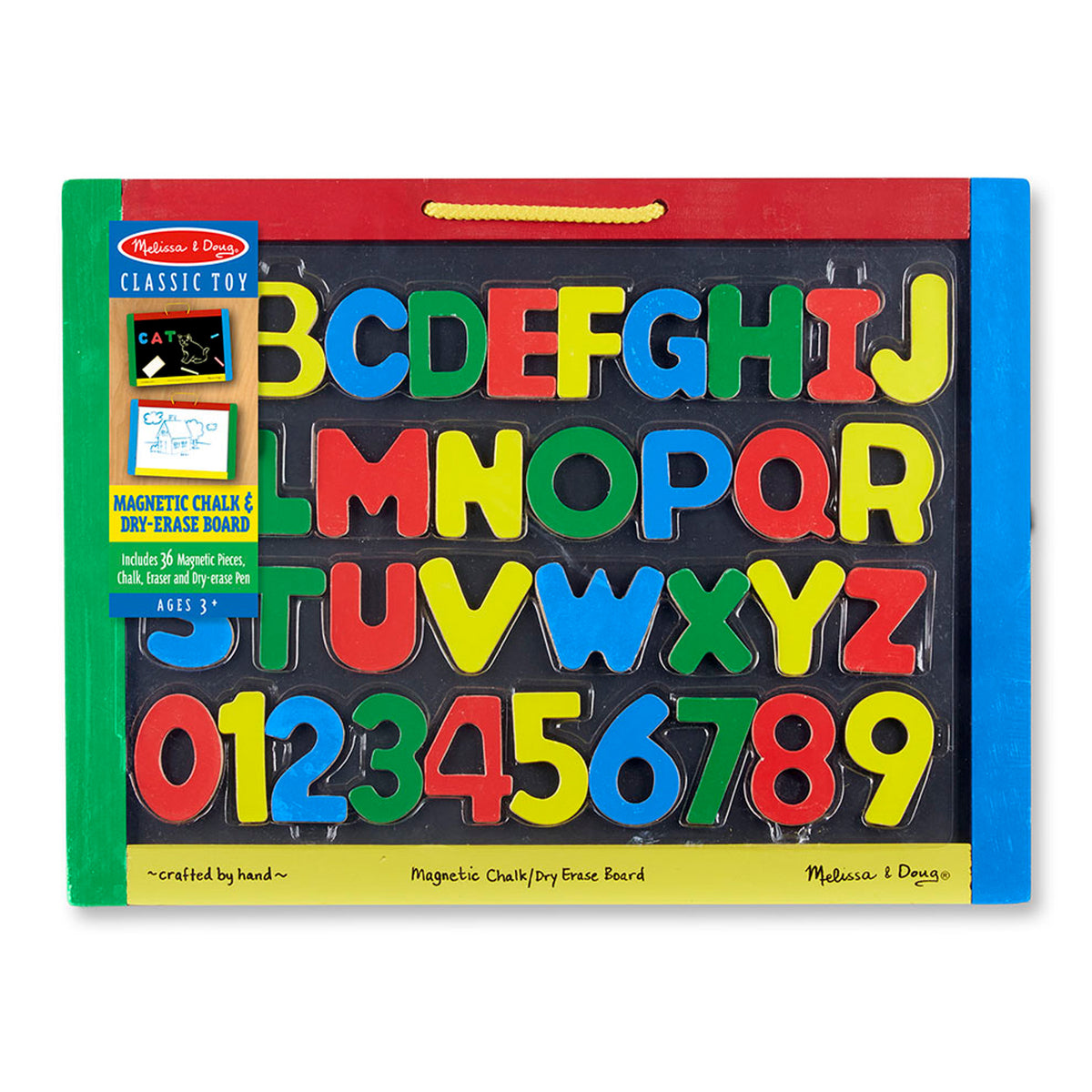 Magnetic Chalkboard and Dry-Erase Board Set