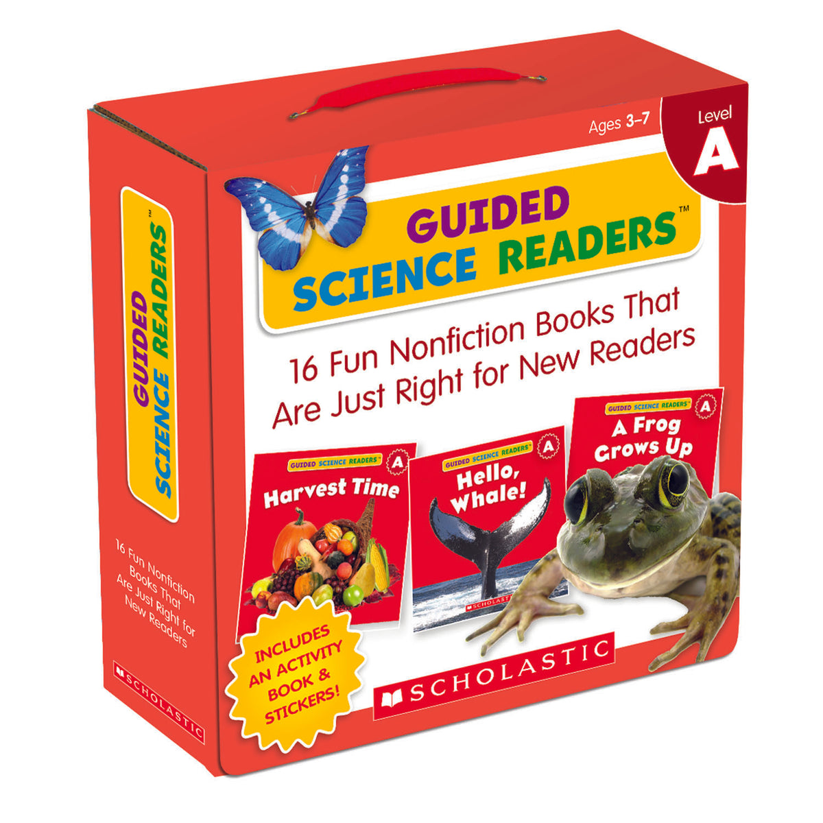 Guided Science Readers, Level A, Parent Pack, Pack of 16 Books