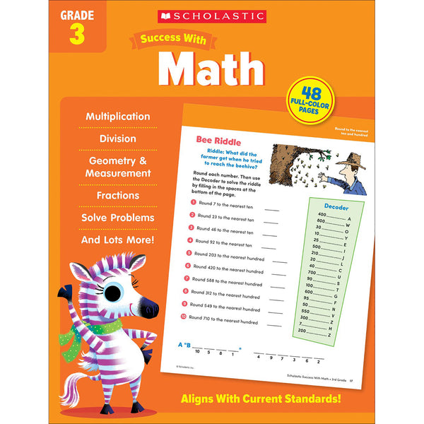 Success With Math: Grade 3 - KidzSchoolSupply