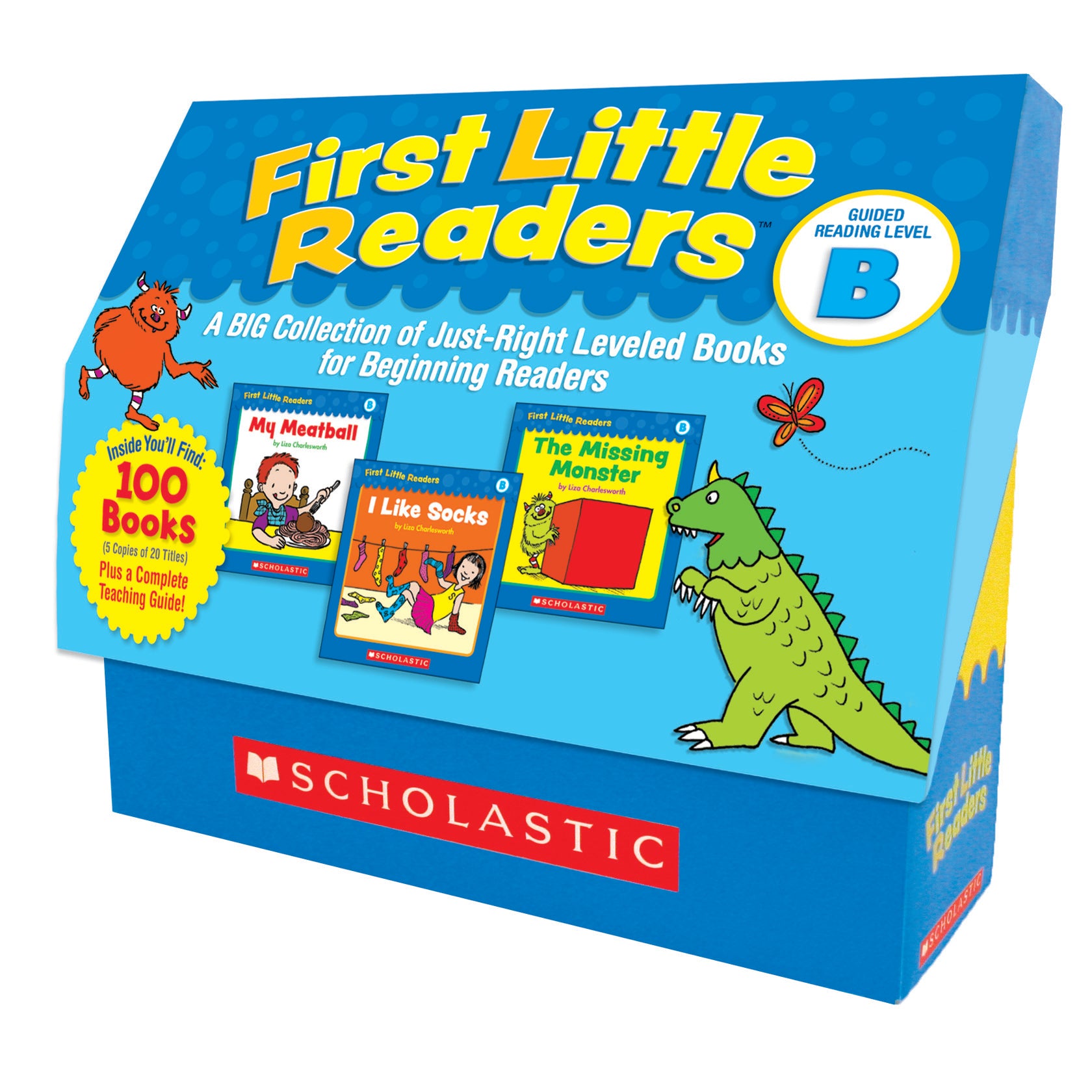 First Little Readers Books, Guided Reading Level B, 5 Copies of 20