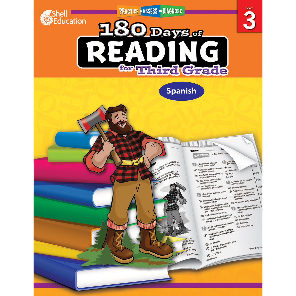 180 Days of Reading for Third Grade (Spanish)