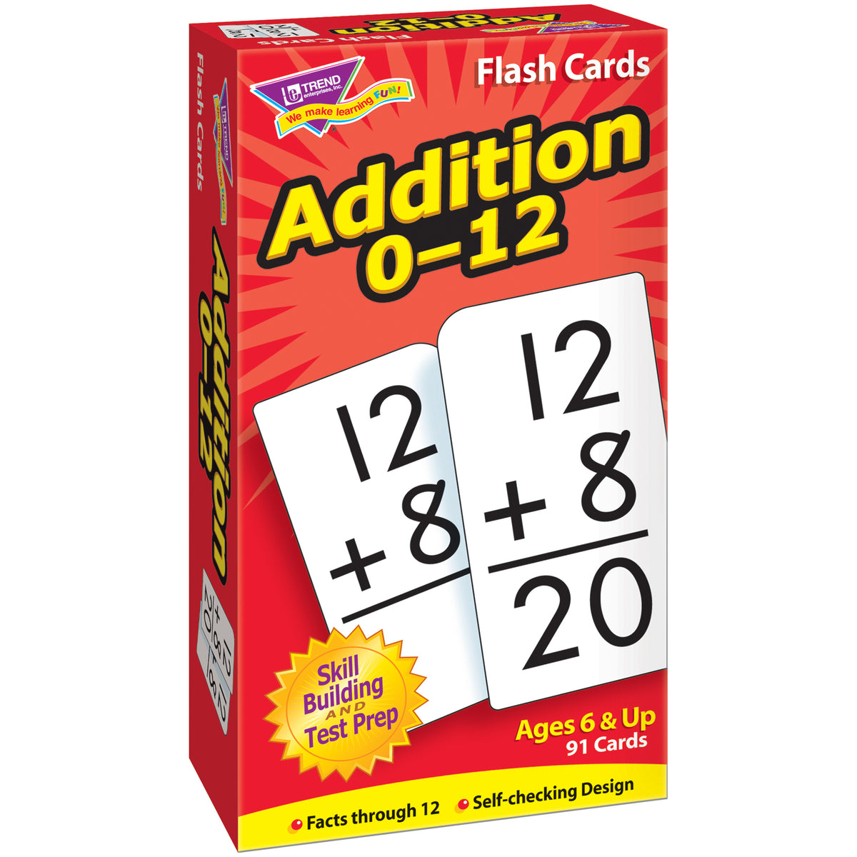 Math Operations Flash Cards Pack - Set of 4