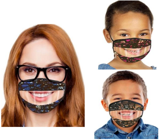 Read My Lips Masks - Prints (25pk)