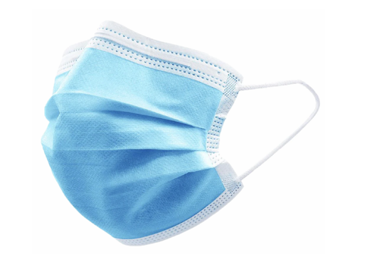 Adult 3 Ply Disposable Mask (Case of 1,250)