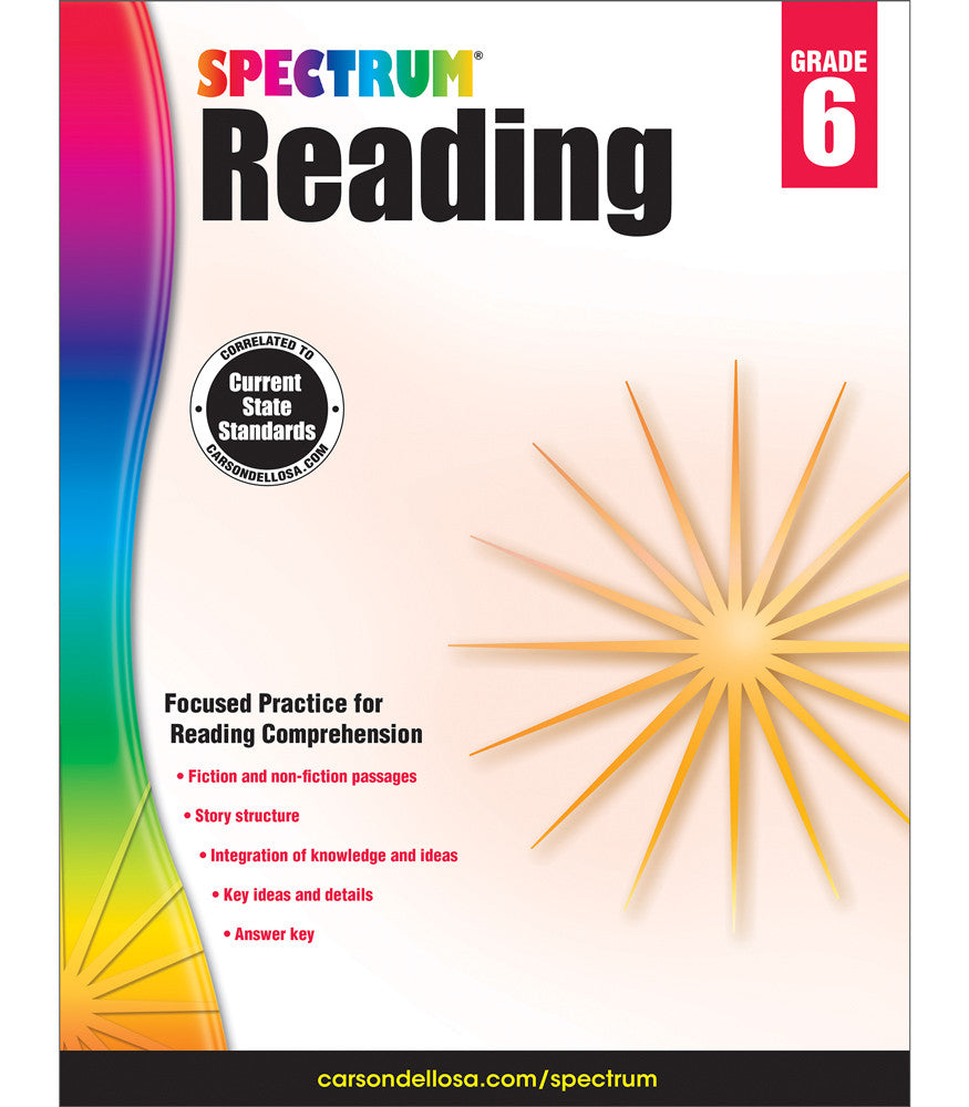 Spectrum Reading Grade 6