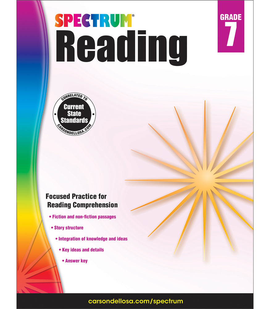 Spectrum Reading Grade 7