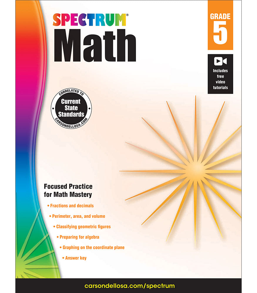 Spectrum Math Grade 5